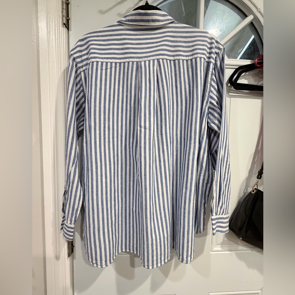 Sezane MAX SHIRT in Striped blue 42 / 10 - Picture 4 of 9